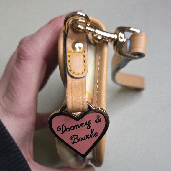 Dooney & Bourke Multicolor Logo Wristlet - Picture 2 of 8